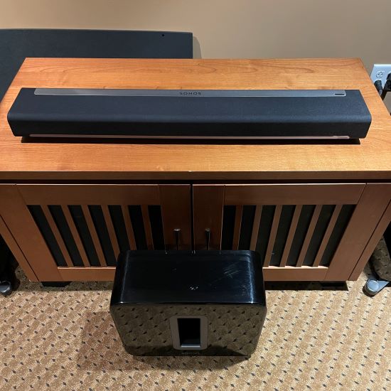 sonos playbar sonos sub wireless streaming soundbar pre owned trade in used