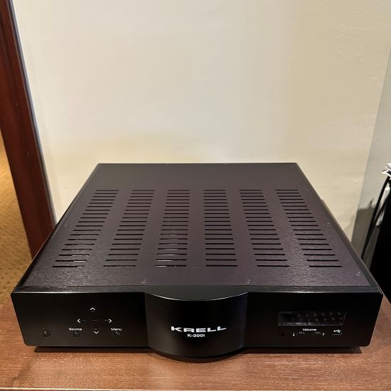krell k300i stereo integrated amplifier digital module demo pre owned trade in used