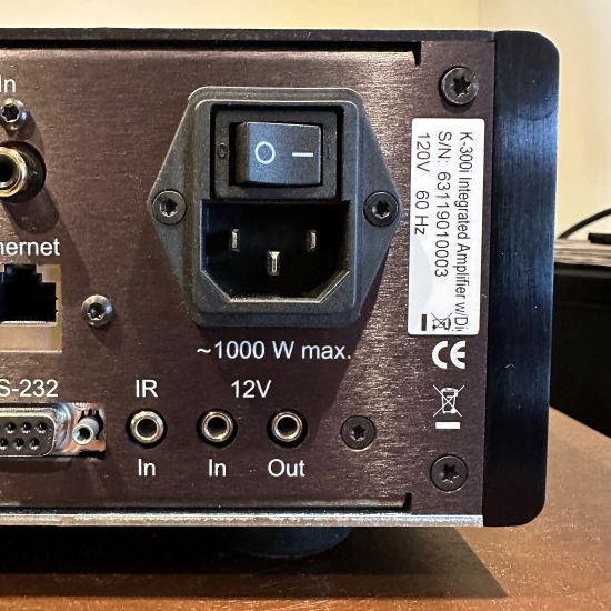 krell k300i stereo integrated amplifier digital module demo pre owned trade in used