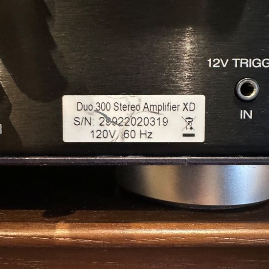 krell duo 300 xd stereo power amplifier used demo pre owned trade in