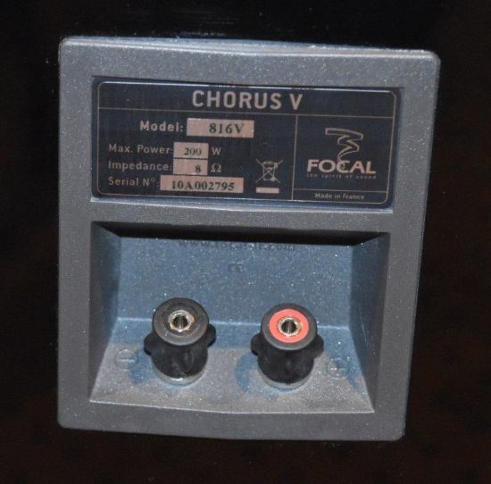 focal chorus v 816v floorstanding speakers pre owned trade in used