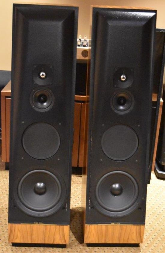 thiel cs 3.6 3 way floorstanding speakers pre owned trade in used