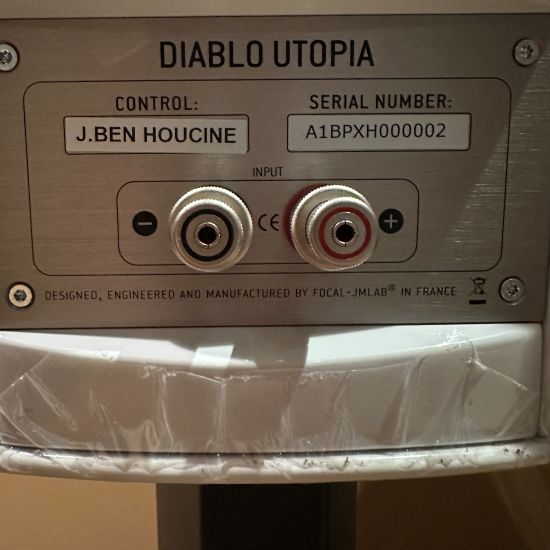 focal diablo utopia colour evo reference bookshelf speaker demo discontinued pre owned trade in used