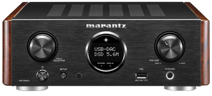 Marantz HD-DAC1 Headphone Amplifier with DAC mode