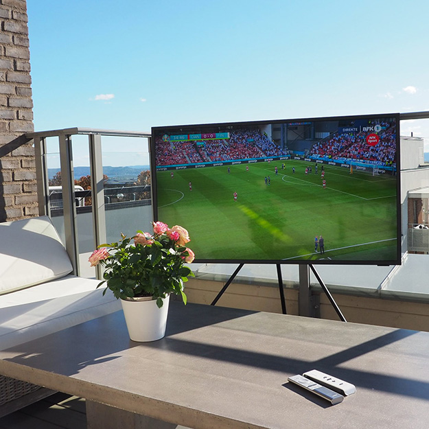 samsung terrace tv full sun