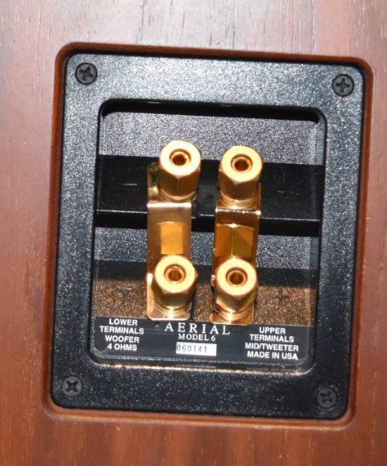 aerial model 6 floorstanding speaker used pre owned trade in