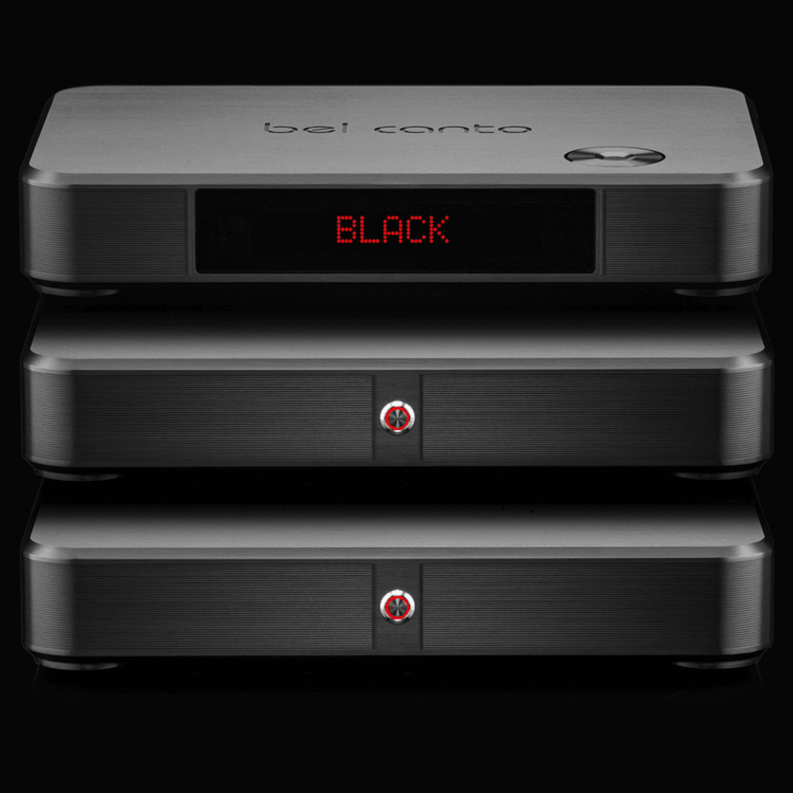 bel canto black system asc2 control dac mps2 amplifier