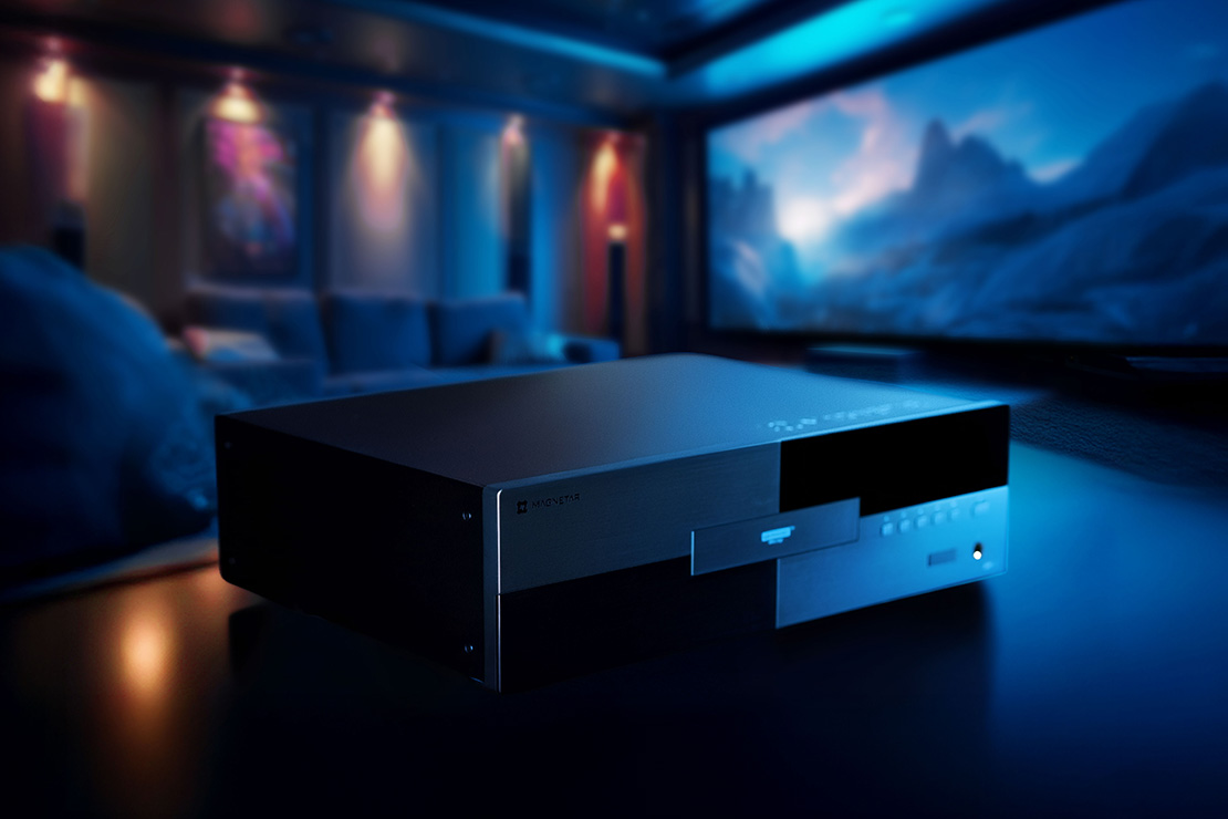 magnetar udp From its precision-crafted chassis to its audiophile- and cinephile-grade electronics, every element serves a purpose. Carefully engineered construction helps suppress vibration, interference and unwanted noise, while custom dual power supplies provide a clean, stable foundation for uncompromising audio and video performance. The result is a player that combines formidable engineering with exceptional refinement, revealing the full potential of your movie and music collection with remarkable clarity, detail and authority.