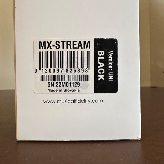 musical fidelity mx-stream streamer network transport discontinued used pre owned trade in